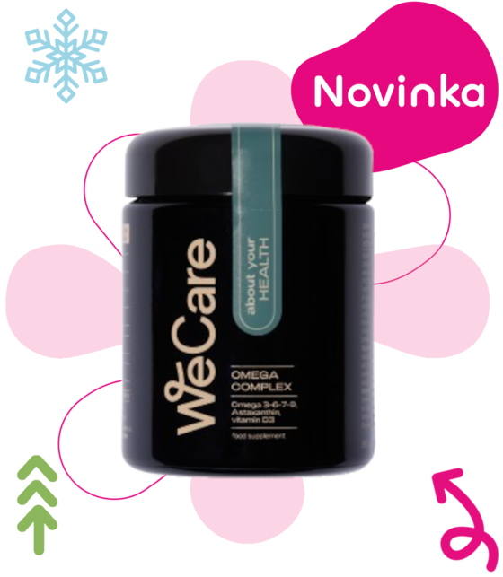 WeCare About your HEALTH - Omega complex 60 kapslí | Pilulka.cz