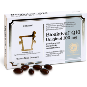 BIOAKTIVNÍ Q10 Uniqinol 100 mg 30 kapslí