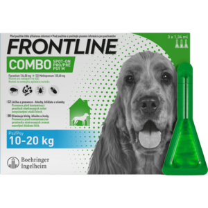 FRONTLINE Combo Spot‑On pro psy M (10‑20 kg) 3 x…