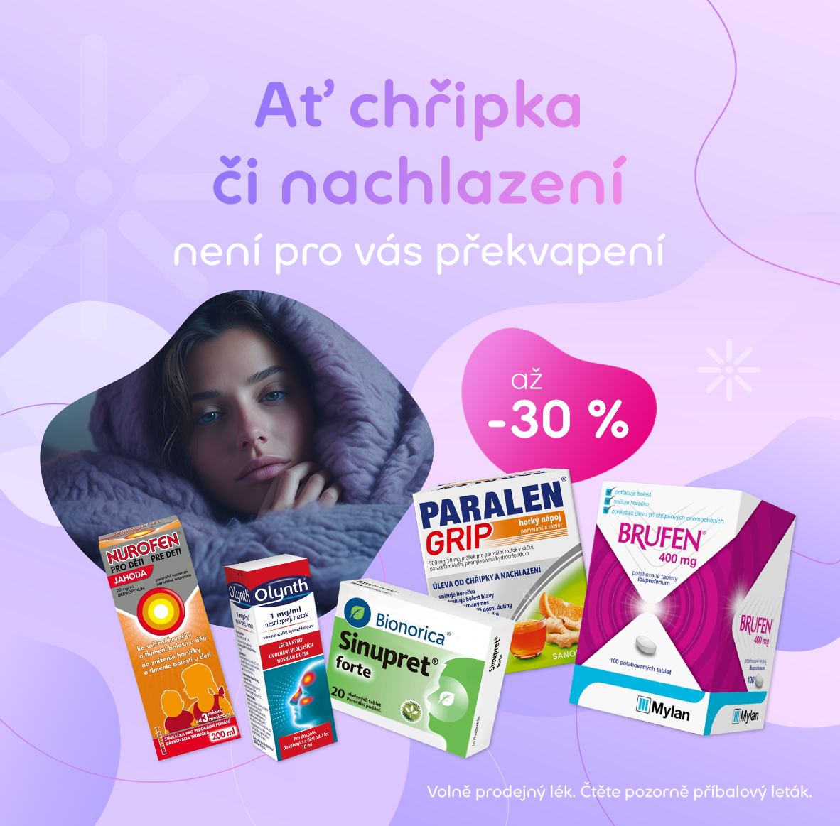 Chřipka a nachlazení | Pilulka.cz
