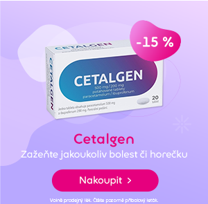 Cetalgen 500mg/200mg, 20 tablet 20 ks | Pilulka.cz