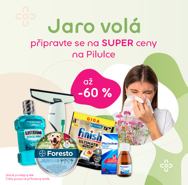 Jaro volá po slevách až 60 % | Pilulka.cz