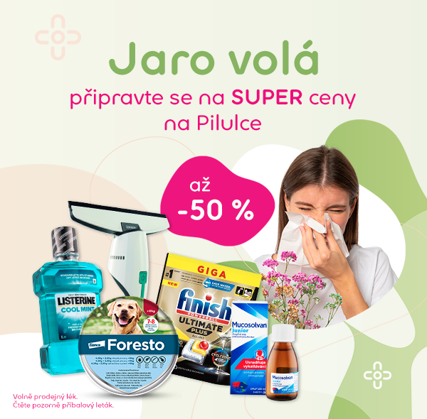 Jaro volá po slevách až 50 % | Pilulka.cz