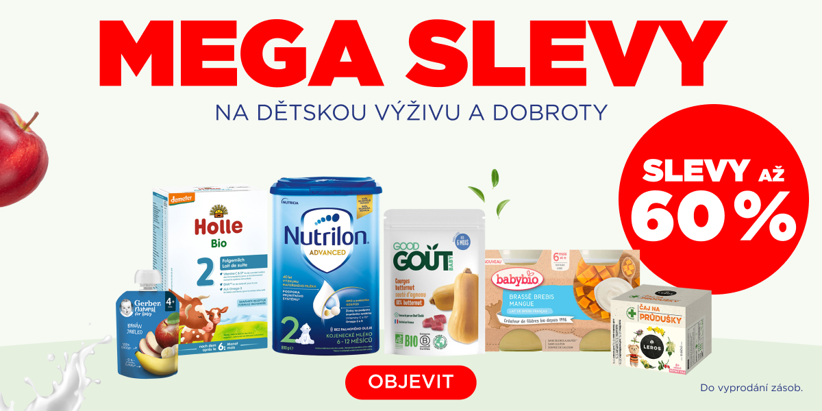 Mega slevy na dětskou výživu | feedo.cz
