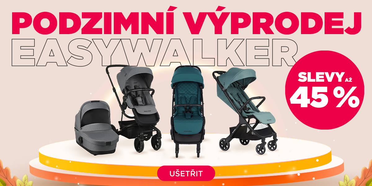 Podzimní výprodej Easywalker | feedo.cz