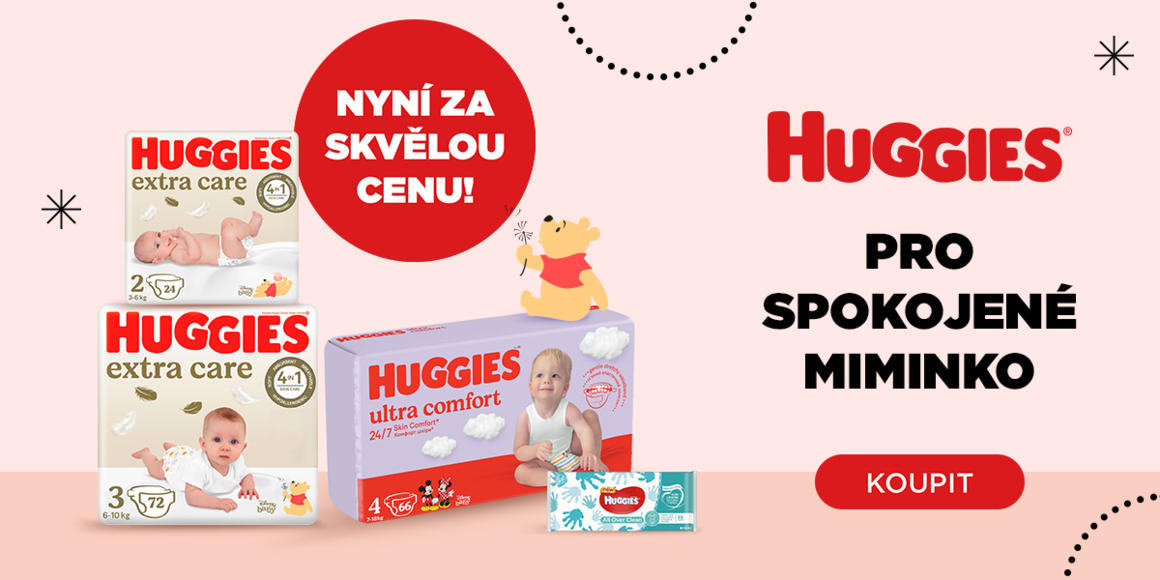 Huggies se slevou | feedo.cz