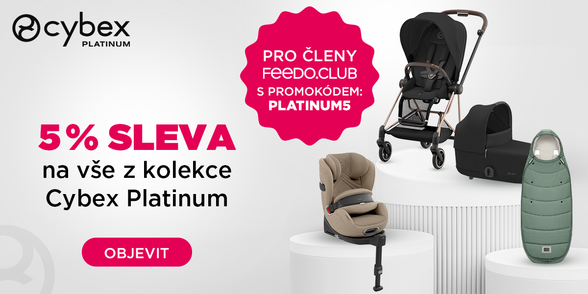 CYBEX kolekce PLATINUM s exkluzivní slevou | feedo.cz