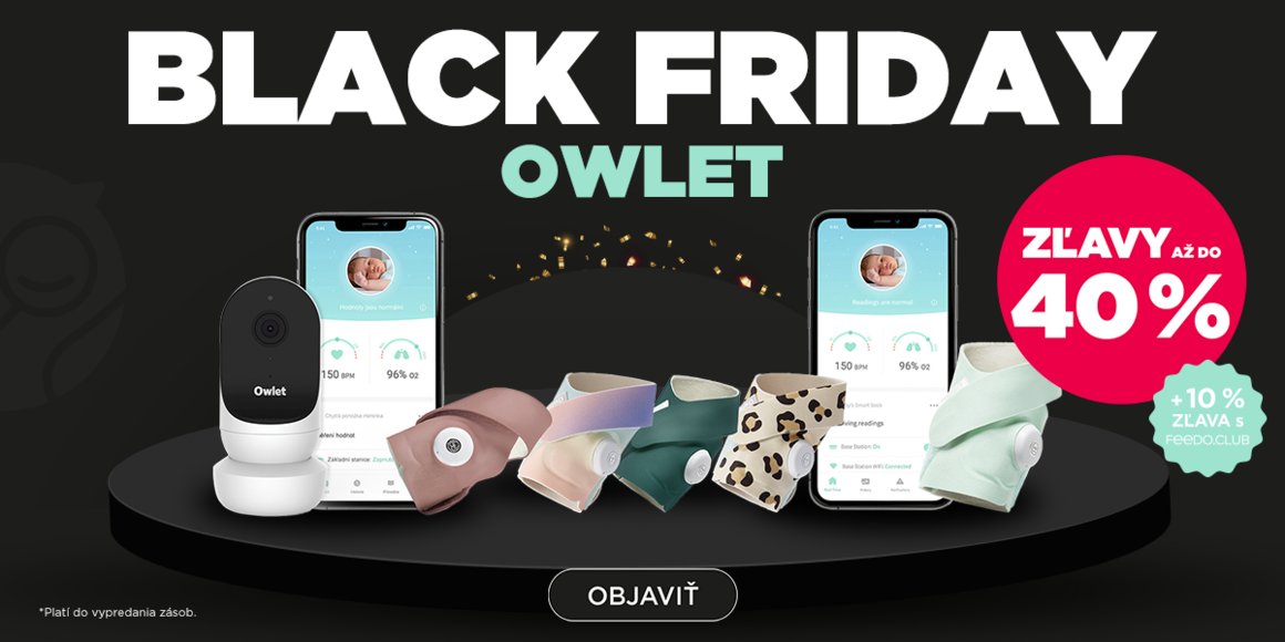 Black Friday OWLET | feedo.sk