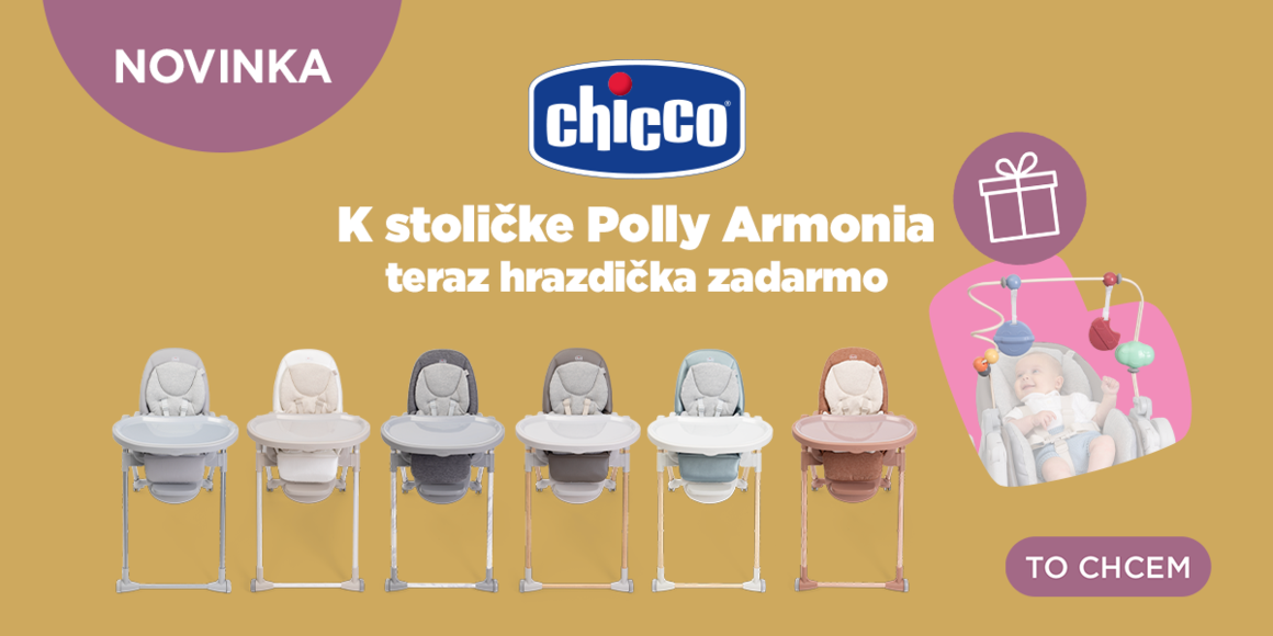 CHICCO Stoličky jedálne Polly Armonia | feedo.sk