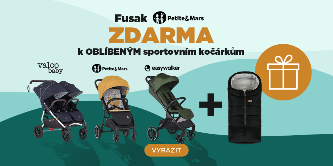 Fusak ke kočárku zdarma | feedo.cz