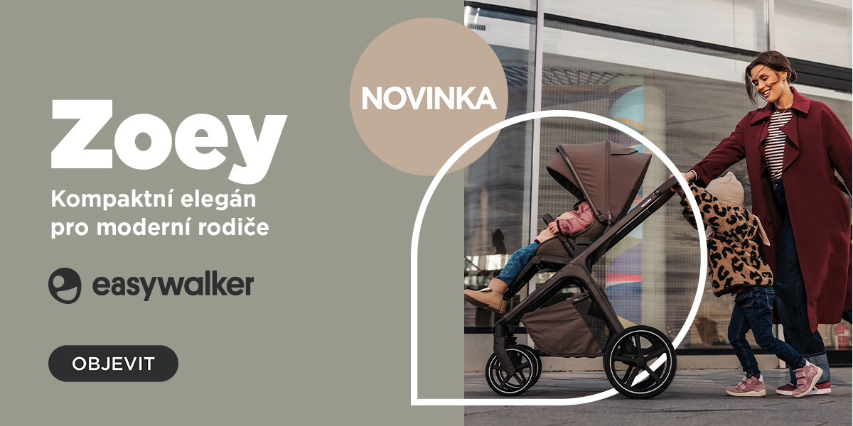 Novinka kočárky EASYWALKER Zoey | feedo.cz