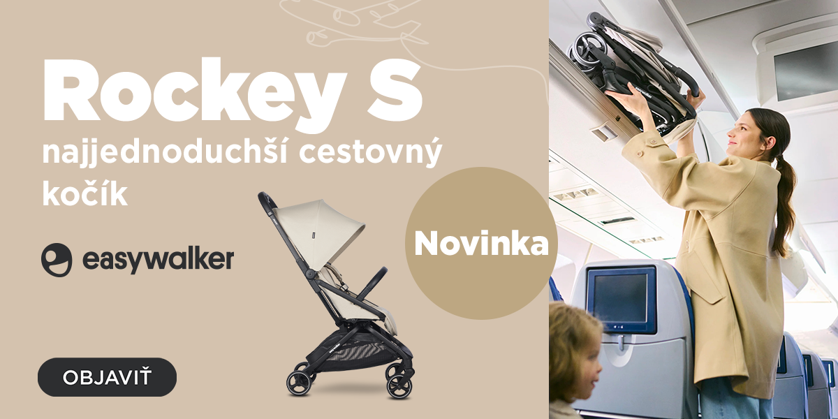 Novinka kočíky EASYWALKER Rockey S | feedo.sk