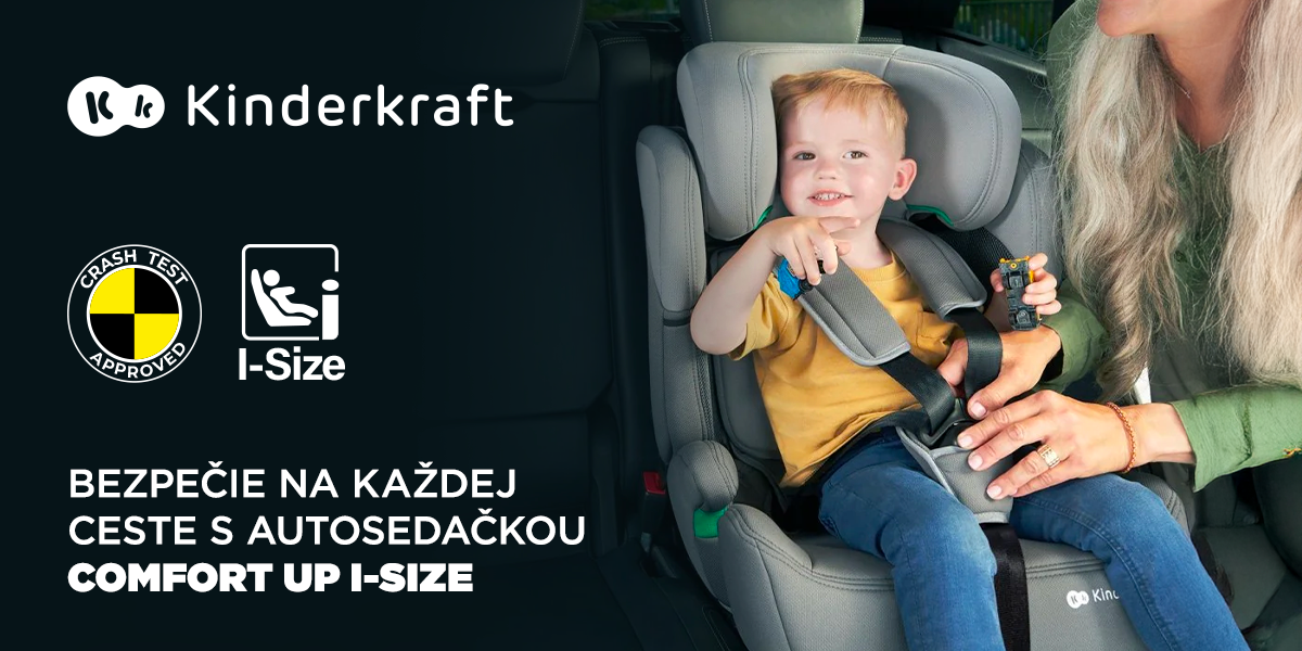 Kinderkraft - Bezpečie s autosedačkou Comfort Up i-size | feedo.sk