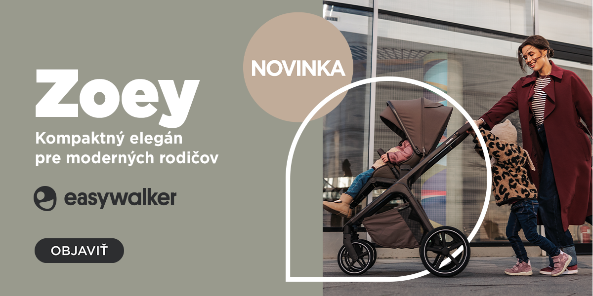 Novinka kočíky EASYWALKER Zoey | feedo.sk