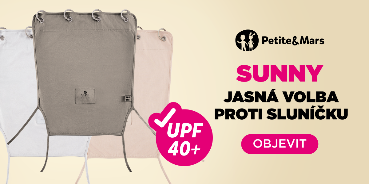 PETITE&MARS Sluneční clony do kočárku Sunny | feedo.cz