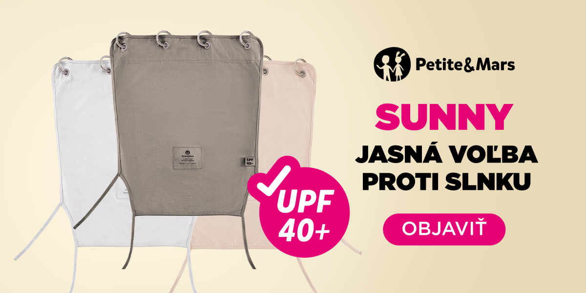PETITE&MARS Slnečné clony do kočíka Sunny | feedo.sk
