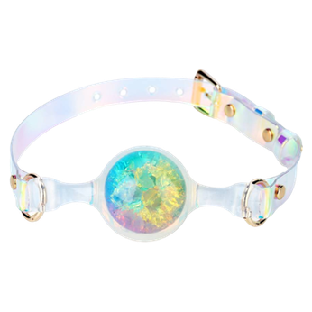Silikonový roubík Crystal Bloom Gag