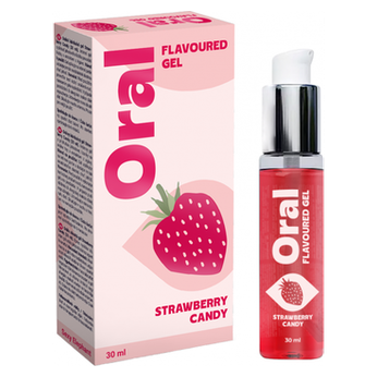 Orální lubrikační gel Strawberry Candy
