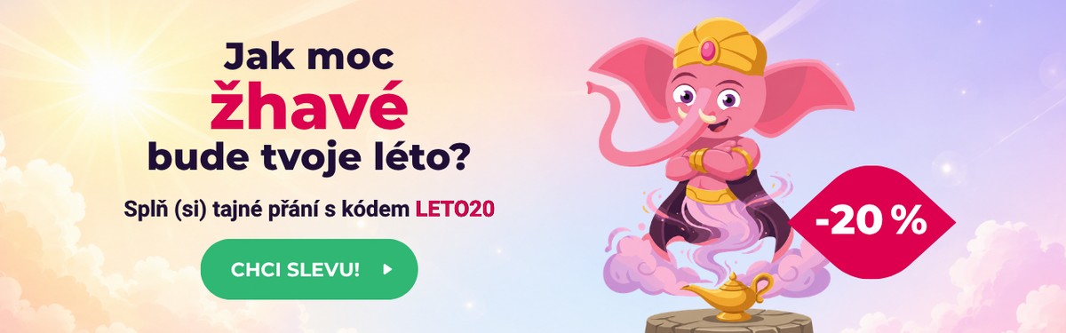 Nejlepší Žhavé léto -20&nbsp;% | RůžovýSlon.cz