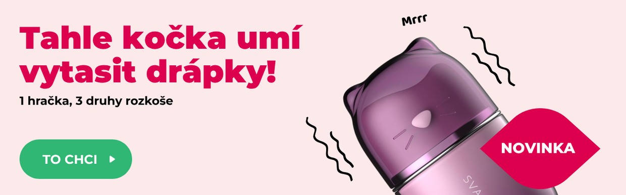 SVAKOM Klitty levandulový | RůžovýSlon.cz