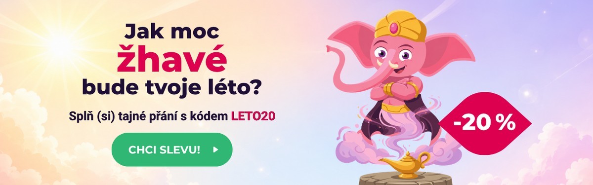 Nejlepší Žhavé léto -20&nbsp;% | RůžovýSlon.cz