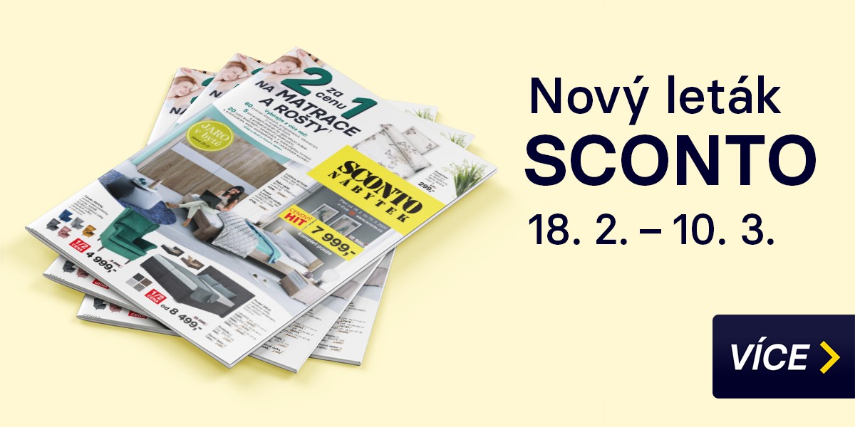 Sconto leták