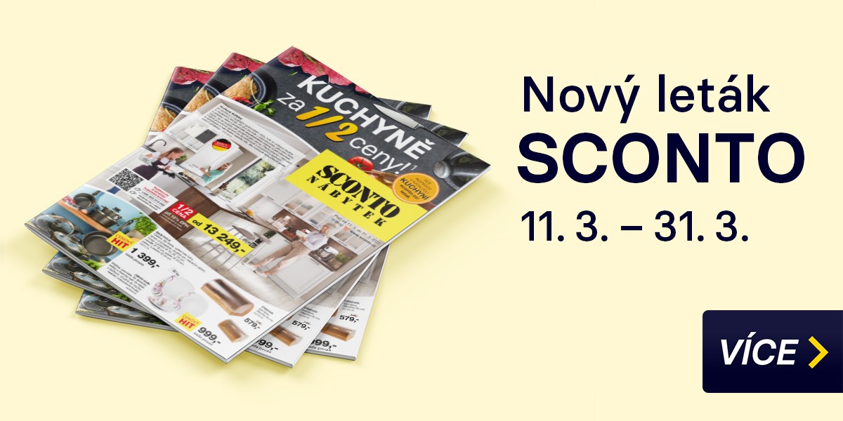 SCONTO leták