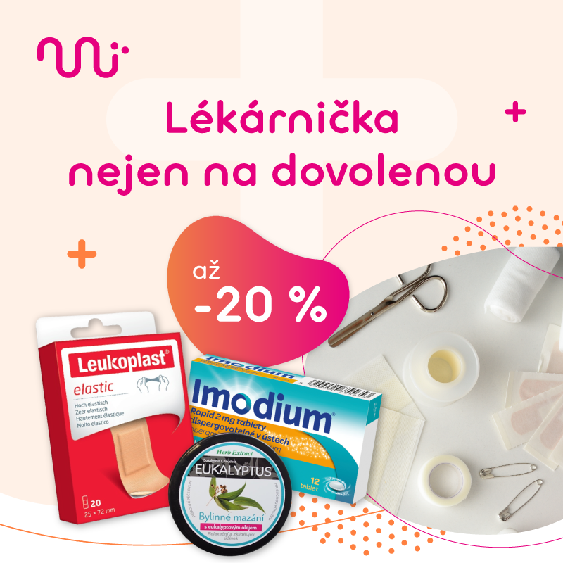 Lékárnička na dovolenou - 20 %