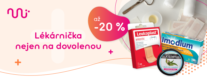 Lékárnička na dovolenou - 20 %