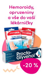 Hemoroidy, opruzeninny a vše do vaší lékárničky