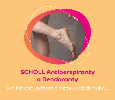 SCHOLL Antiperspiranty a Deodoranty	