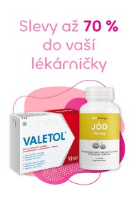 Slevy až 70 % do vaší lékárničky