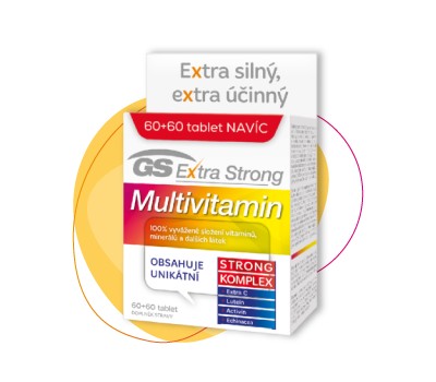 GS Extra Strong Multivitamin 60+60 tablet 120 tablet