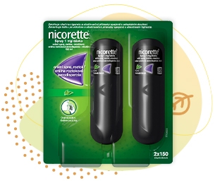 Nicorette ® Spray 1mg/dávka, orální sprej, roztok 150 dávek 2 x 13.2 ml | Pilulka.cz