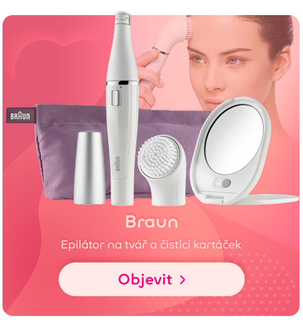 Braun Face epilátor na tvář a čistící kartáček 830 | Pilulka.cz