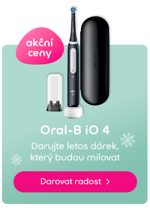Oral-B iO 4 Černý elektrický zubní kartáček | Pilulka.cz