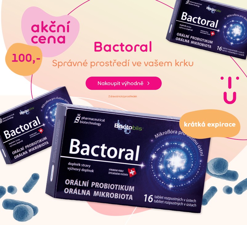 Bactoral za akční cenu 100 Kč