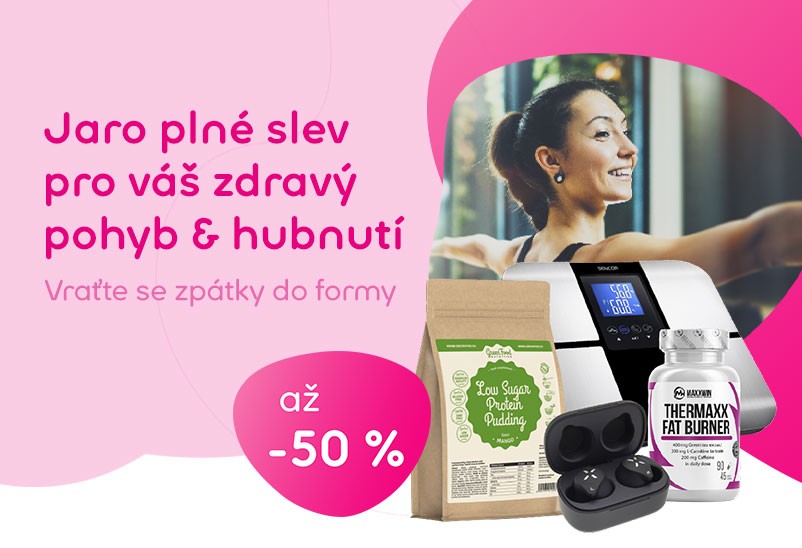 Jaro plné slev pro zdravý pohyb 