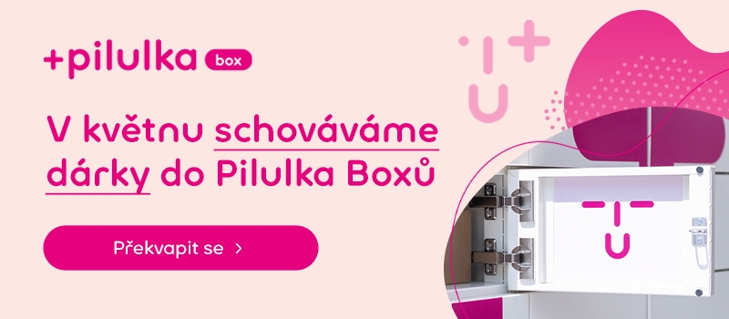 Schováváme dárky do Pilulka Boxů