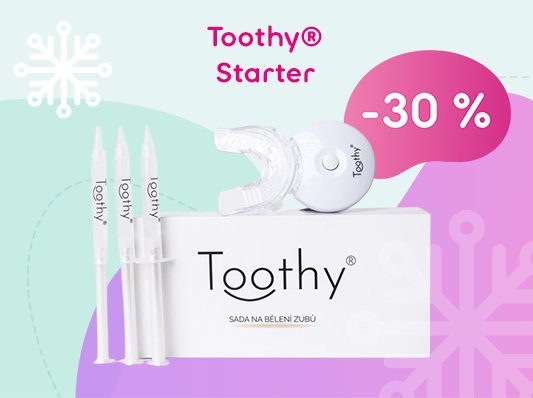 Toothy Starter se slevou 30 % | Pilulka.cz