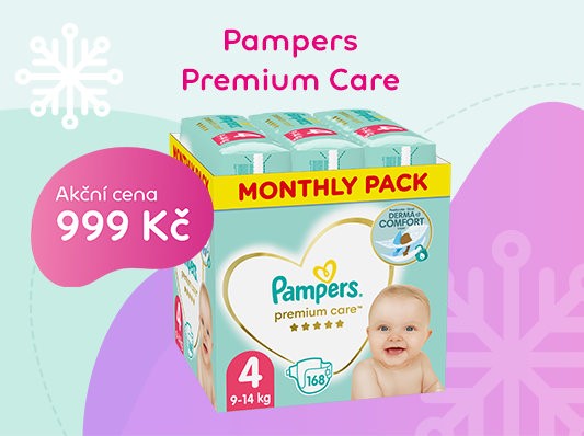 Pampers Premium Care za akčních 999 Kč | Pilulka.cz