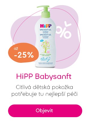 Hipp BabySANFT - Sleva až 25% | Pilulka.cz