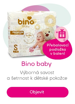 Bino Pleny BABY PREMIUM S, dárek 60 ks | Pilulka.cz