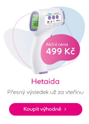 Bezkontaktní teploměr Hetaida | Pilulka.cz