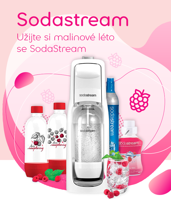 Sodastream Spirit MegaPack Love Raspberry | Pilulka.cz