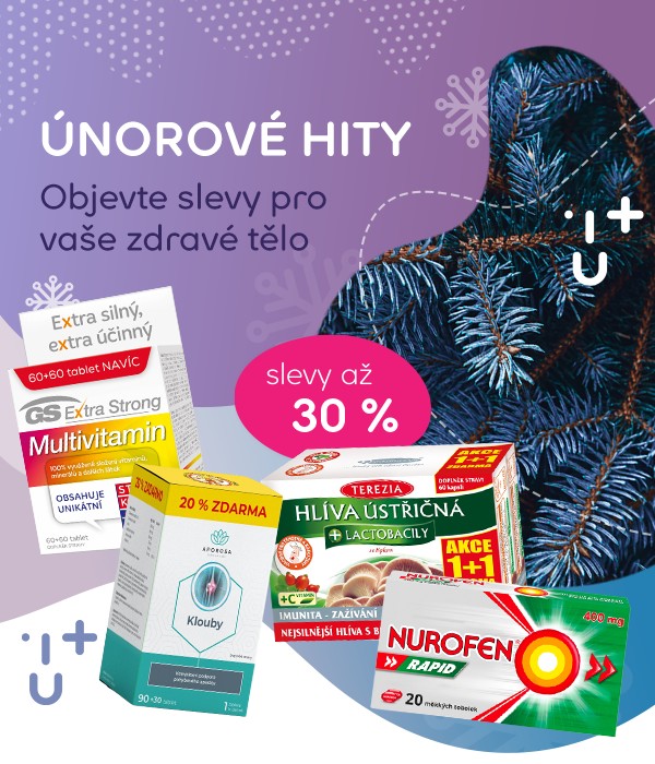 Únorové hity se slevou až 30 % | Pilulka.cz