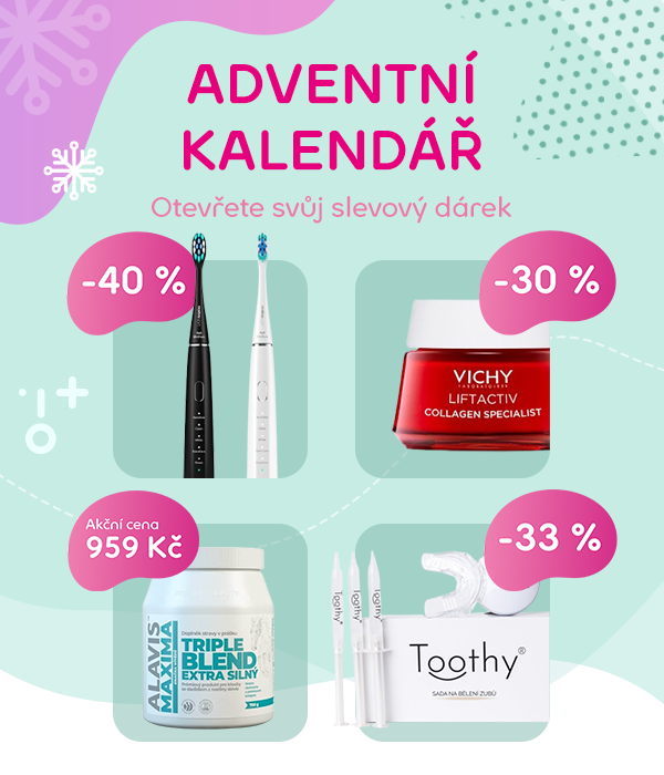 Adventní kalendář se slevami až 40 % | Pilulka.cz