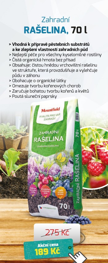 Rašelina zahradní, 70l | Mountfield.cz