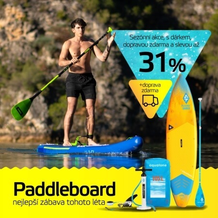 Paddleboardy se slevou až 31%