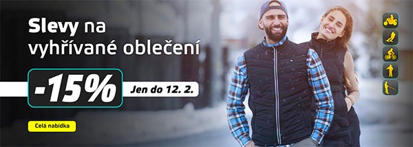 Vyhřívané oblečení a doplňky – Výprodej, Akce